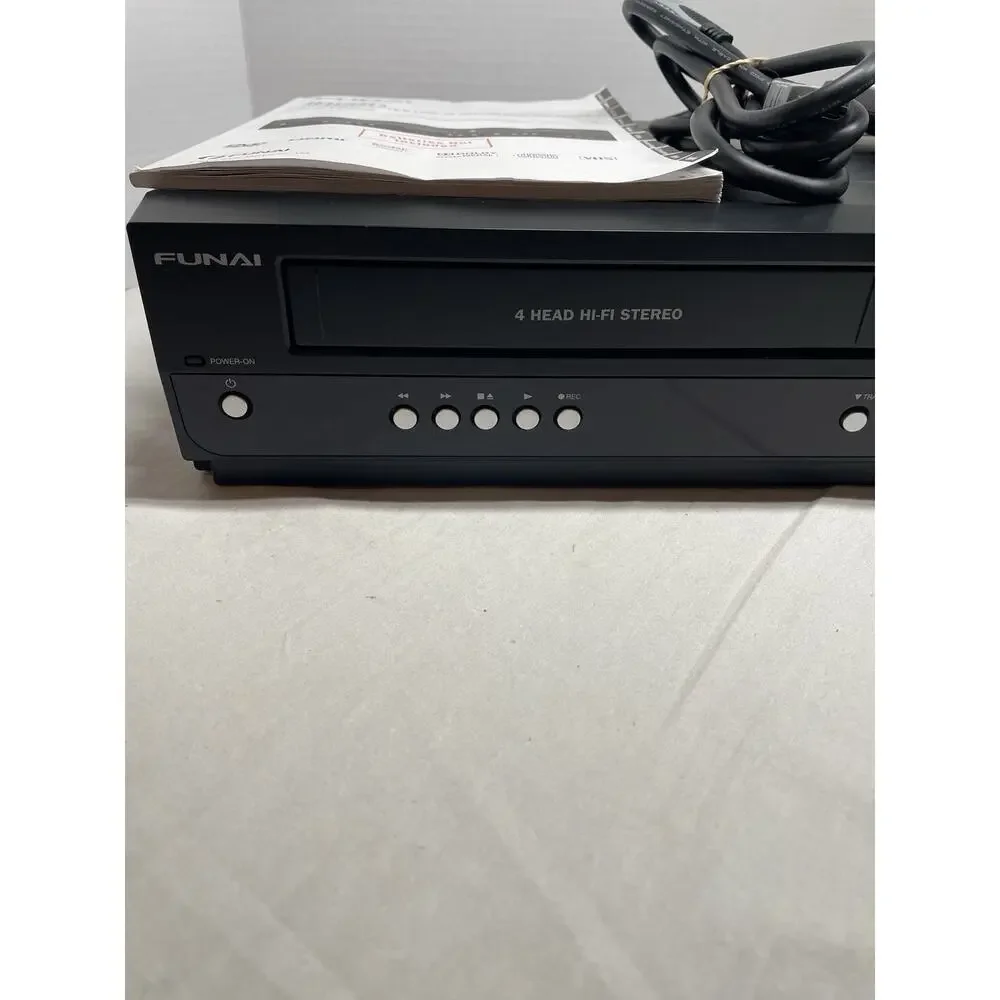 Funai ZV427FX4 DVD Recorder VHS VCR Combo HDMI Hi-Fi w/ Remote Tested Works